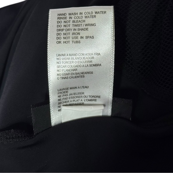 DKNY | Black Racerback Activewear/Swim Cover-Up Dress | Size S | EUC - Picture 5 of 6